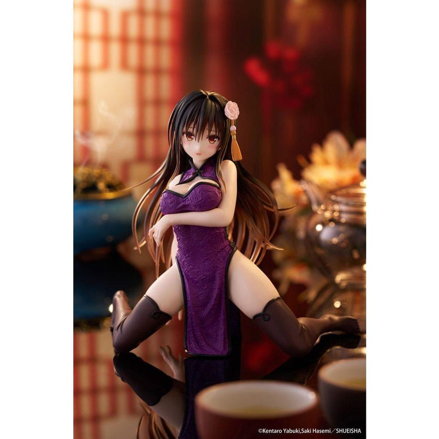 To Love Ru Darkness Desktop Cute PVC Statue Yui Kotegawa (Chinese Dress Ver.) 13 cm - The Happy Toy Store