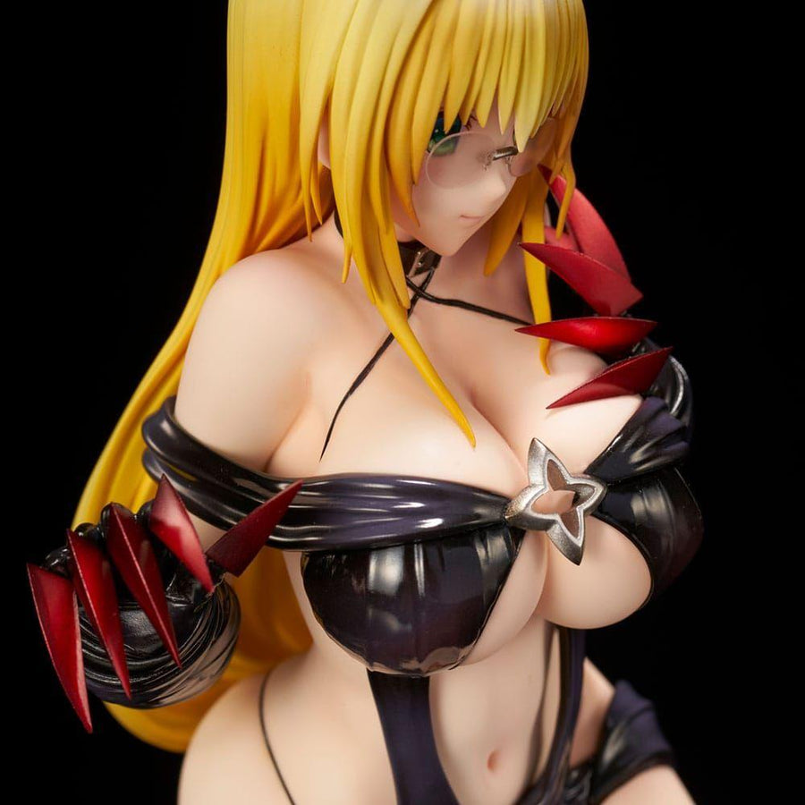 To Love - Ru Darkness PVC Statue 1/6 Tearju Lunatique Darkness Ver. Renewal Package Edition 17 cm - The Happy Toy Store