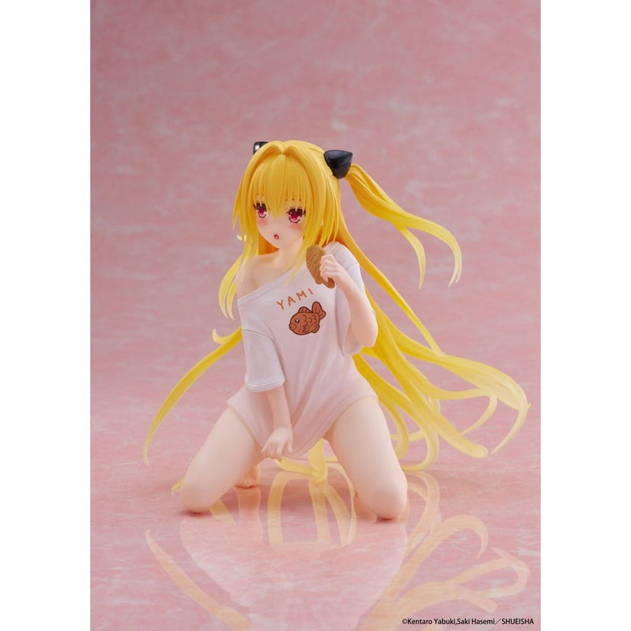 To Love - Ru Darkness PVC Statue Desktop Cute Figure Golden Darkness Roomwear Ver. 13 cm - The Happy Toy Store