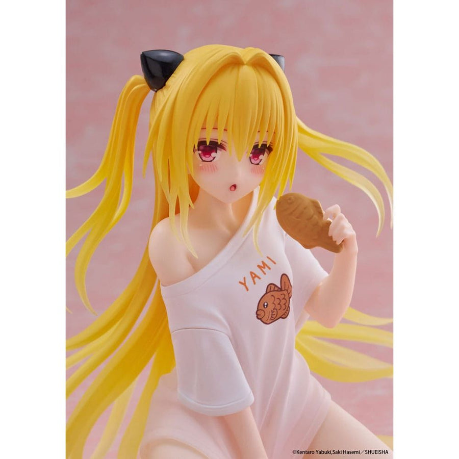 To Love - Ru Darkness PVC Statue Desktop Cute Figure Golden Darkness Roomwear Ver. 13 cm - The Happy Toy Store