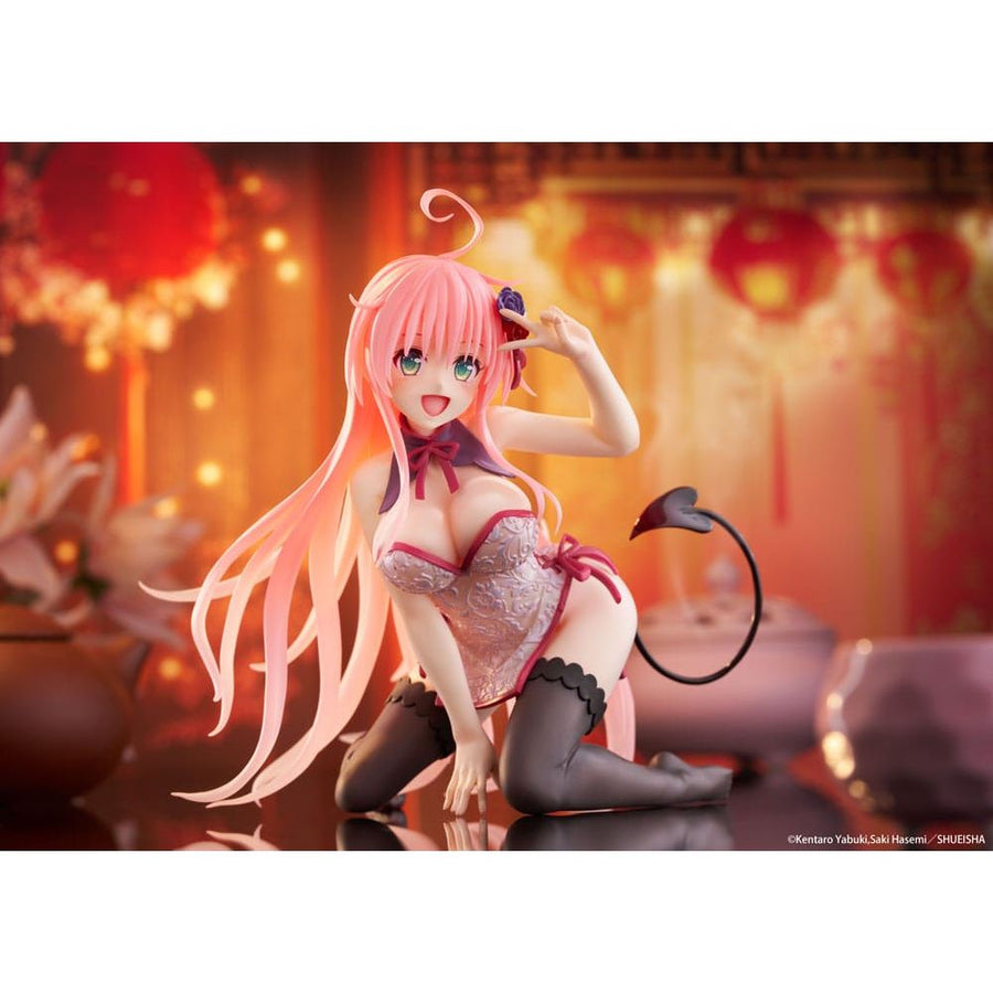 To Love - Ru Darkness PVC Statue Desktop Cute Figure Lala Chinese Dress Ver. 13 cm - The Happy Toy Store