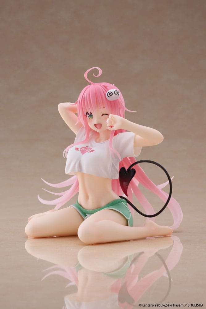 To Love - Ru Darkness PVC Statue Desktop Cute Figure Lala Roomwear Ver. 13 cm - The Happy Toy Store