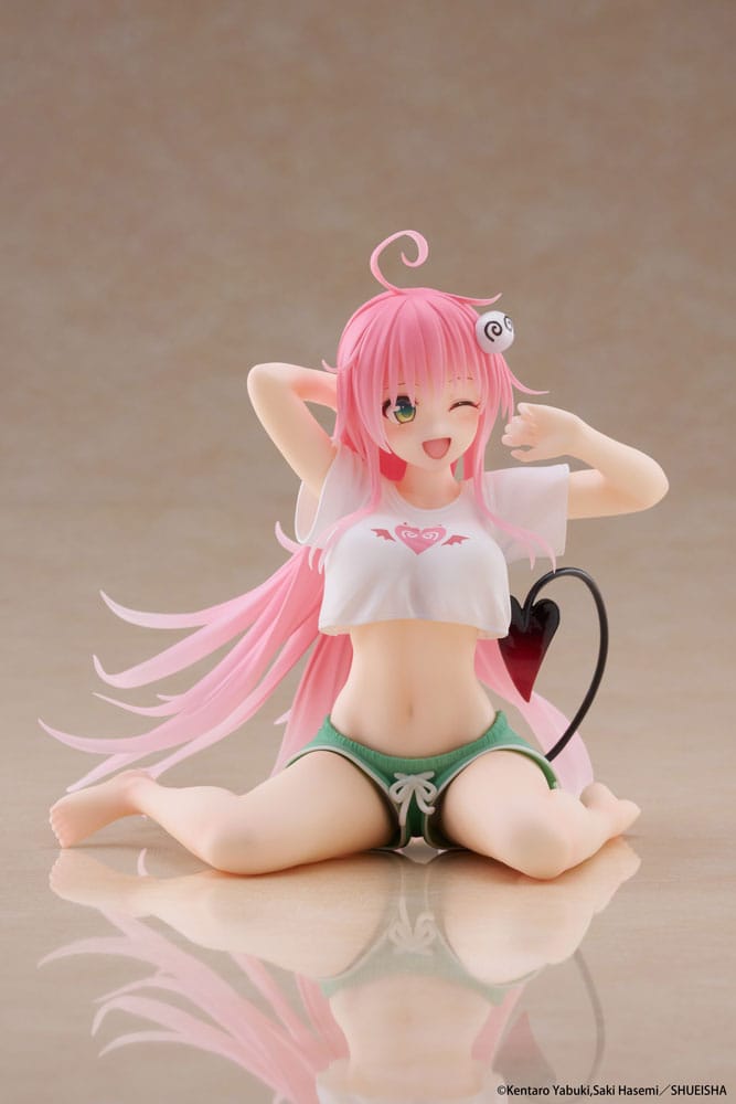To Love - Ru Darkness PVC Statue Desktop Cute Figure Lala Roomwear Ver. 13 cm - The Happy Toy Store