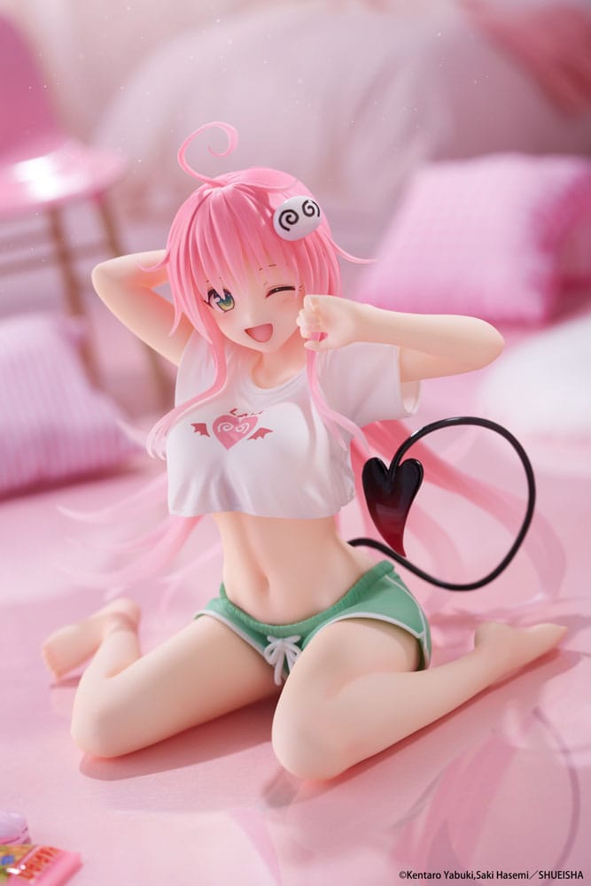 To Love - Ru Darkness PVC Statue Desktop Cute Figure Lala Roomwear Ver. 13 cm - The Happy Toy Store