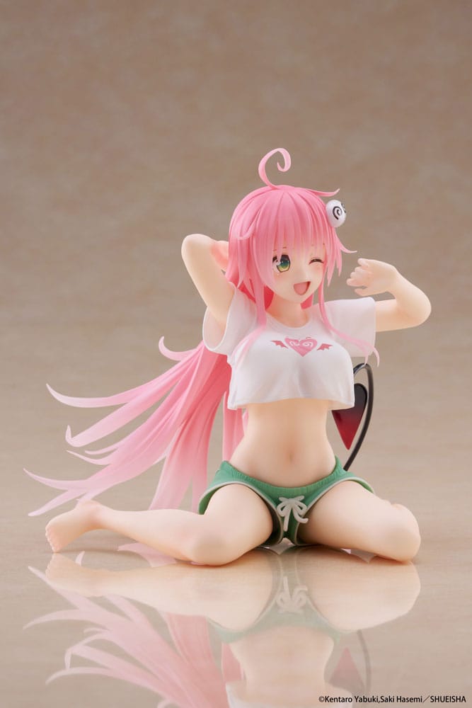 To Love - Ru Darkness PVC Statue Desktop Cute Figure Lala Roomwear Ver. 13 cm - The Happy Toy Store