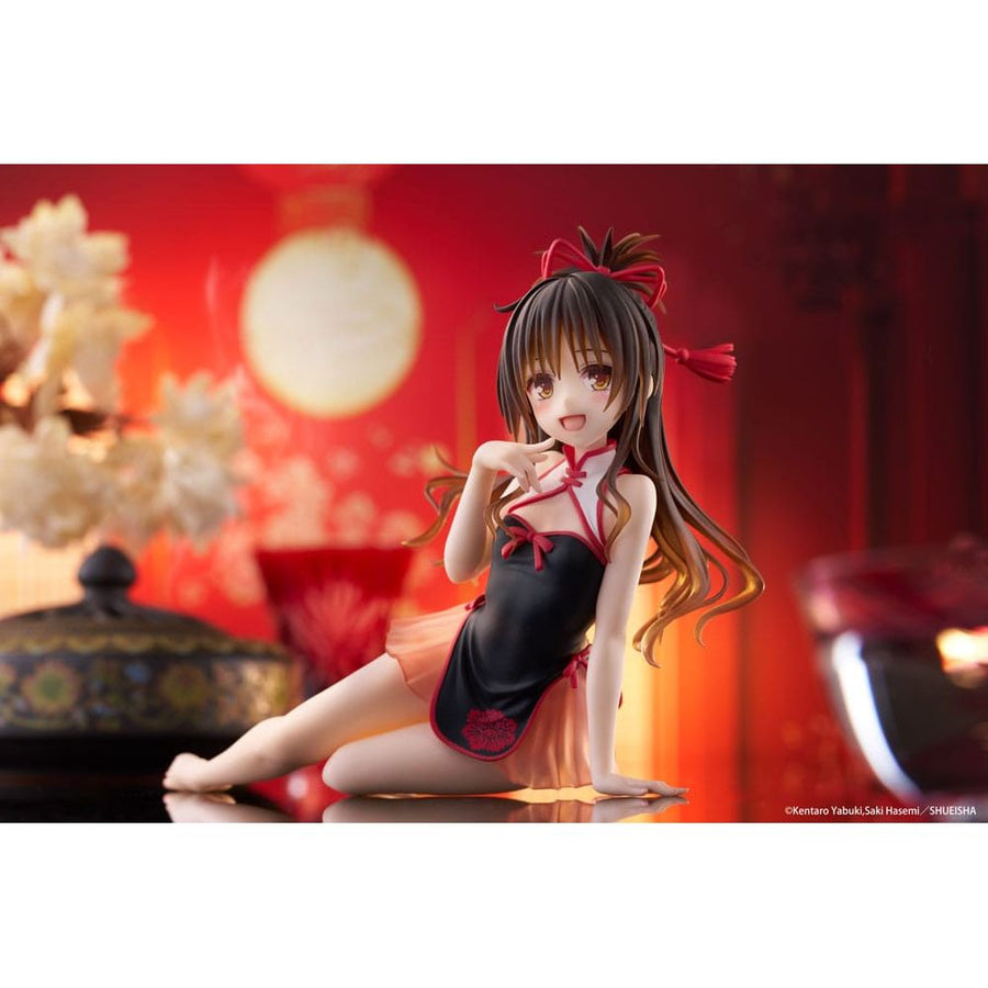 To Love - Ru Darkness PVC Statue Desktop Cute Figure Mikan Yuki Chinese Dress Ver. 13 cm - The Happy Toy Store