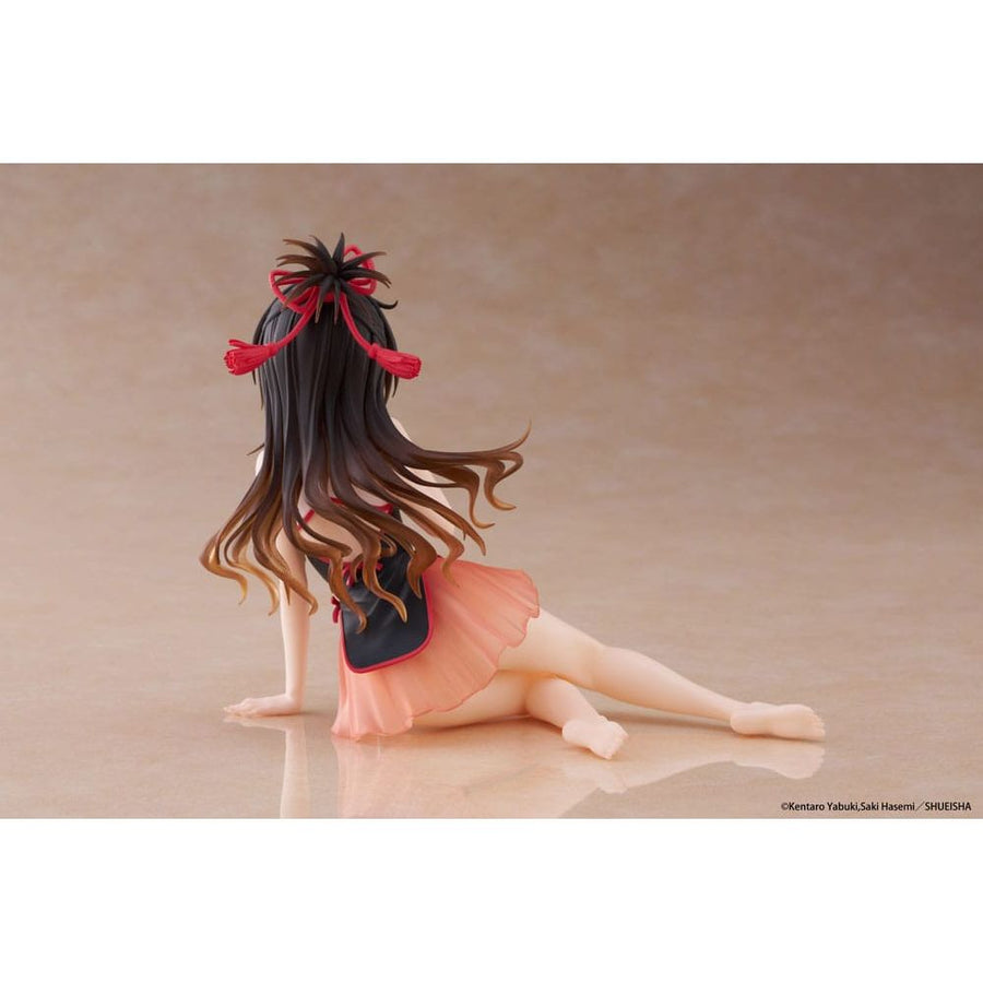 To Love - Ru Darkness PVC Statue Desktop Cute Figure Mikan Yuki Chinese Dress Ver. 13 cm - The Happy Toy Store