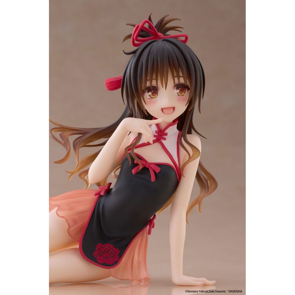 To Love - Ru Darkness PVC Statue Desktop Cute Figure Mikan Yuki Chinese Dress Ver. 13 cm - The Happy Toy Store