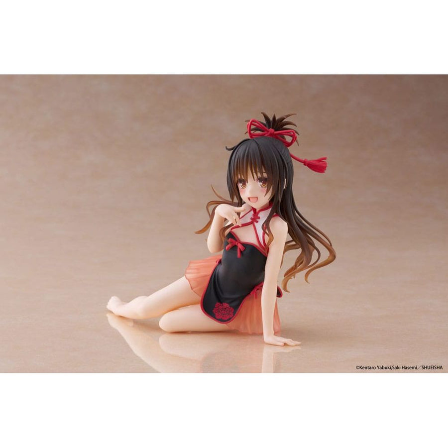 To Love - Ru Darkness PVC Statue Desktop Cute Figure Mikan Yuki Chinese Dress Ver. 13 cm - The Happy Toy Store