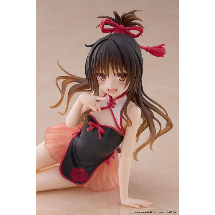 To Love - Ru Darkness PVC Statue Desktop Cute Figure Mikan Yuki Chinese Dress Ver. 13 cm - The Happy Toy Store