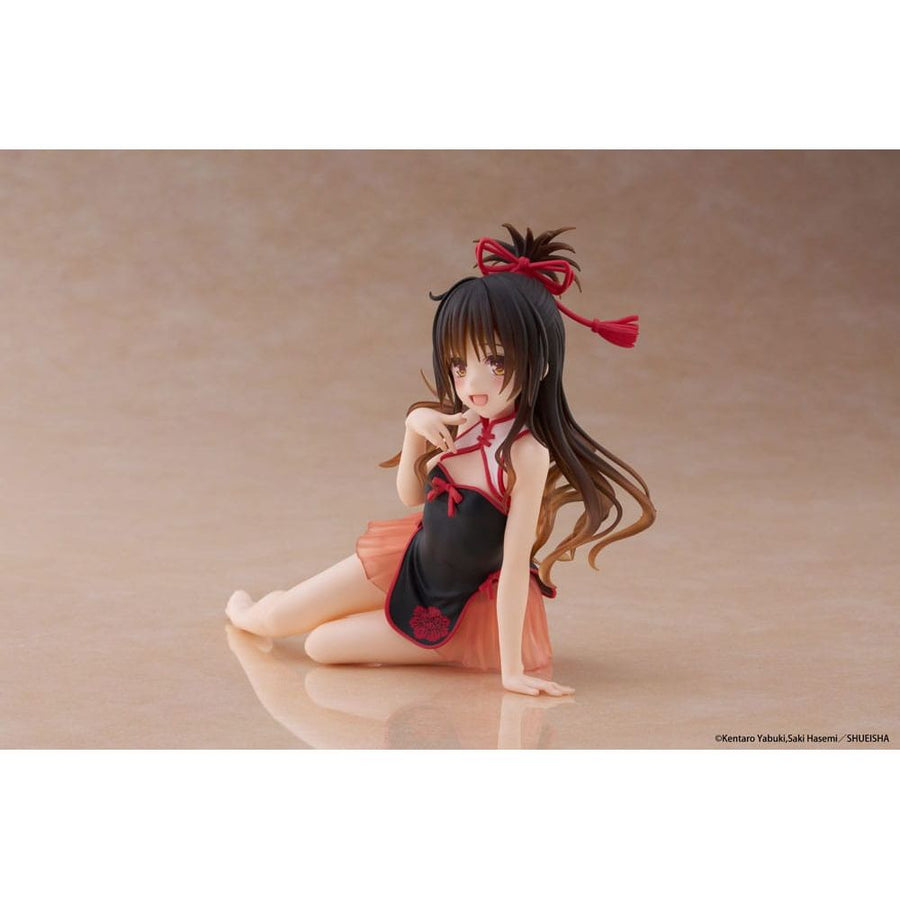 To Love - Ru Darkness PVC Statue Desktop Cute Figure Mikan Yuki Chinese Dress Ver. 13 cm - The Happy Toy Store