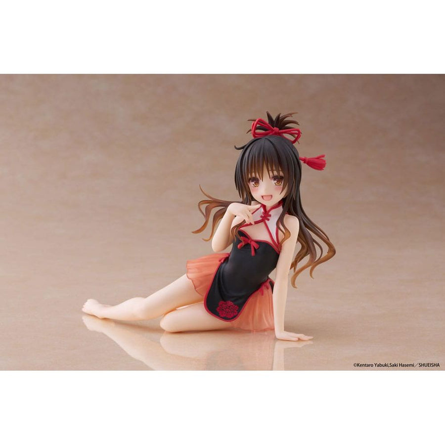 To Love - Ru Darkness PVC Statue Desktop Cute Figure Mikan Yuki Chinese Dress Ver. 13 cm - The Happy Toy Store