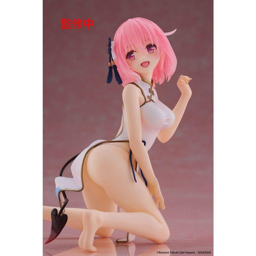 To Love Ru Darkness PVC Statue Desktop Cute Figure Momo (Chinese Dress Ver.) 13 cm - The Happy Toy Store