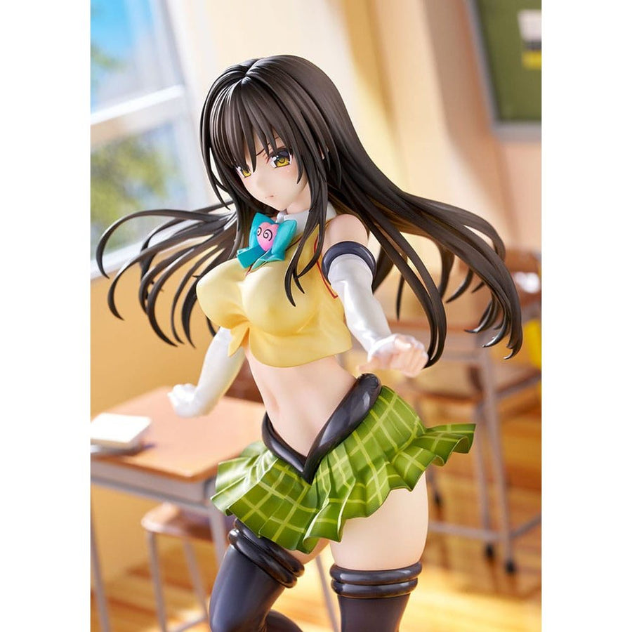 To Love - Ru Darkness Statue PVC 1/7 Yui Kotegawa Arranged Uniform Ver. 24 cm - The Happy Toy Store