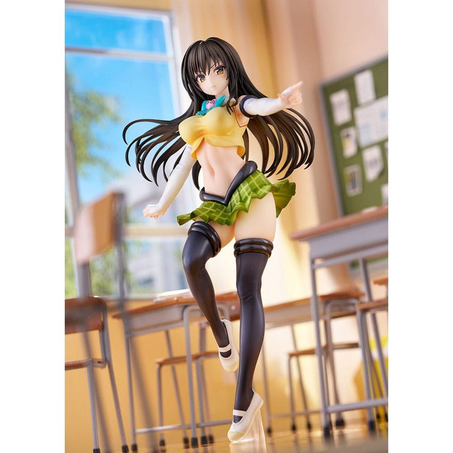 To Love - Ru Darkness Statue PVC 1/7 Yui Kotegawa Arranged Uniform Ver. 24 cm - The Happy Toy Store