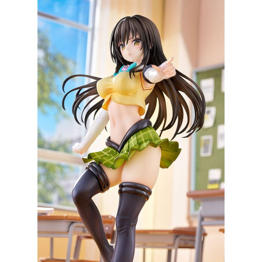 To Love - Ru Darkness Statue PVC 1/7 Yui Kotegawa Arranged Uniform Ver. 24 cm - The Happy Toy Store