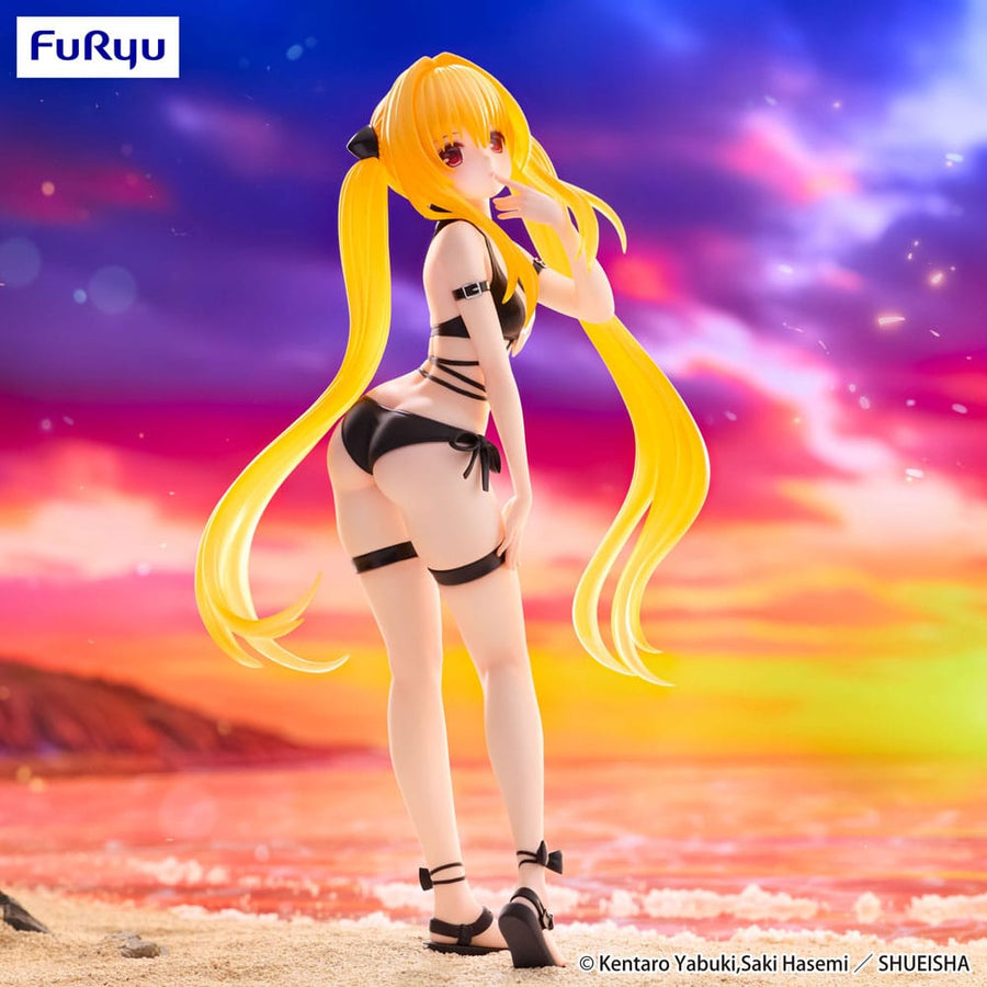 To Love Ru Darkness Trio - Try - iT PVC Statue Konjiki no Yami 19 cm - The Happy Toy Store