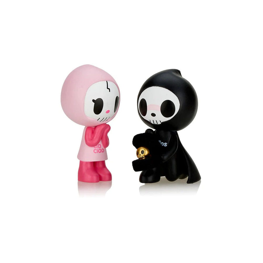 Tokidoki Adios & Ciao Ciao Figures Assortment Together Forever Full Blind Box Set 8 Pack - The Happy Toy Store