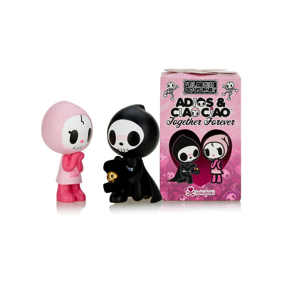 Tokidoki Adios & Ciao Ciao Figures Assortment Together Forever Full Blind Box Set 8 Pack - The Happy Toy Store