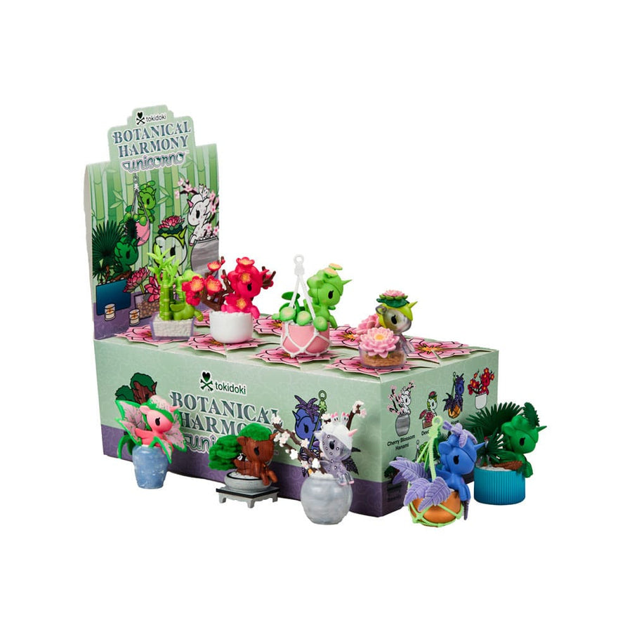 Tokidoki Unicorno Figures Assortment Botanical Harmony Full Blind Box Set 8 Pack - The Happy Toy Store