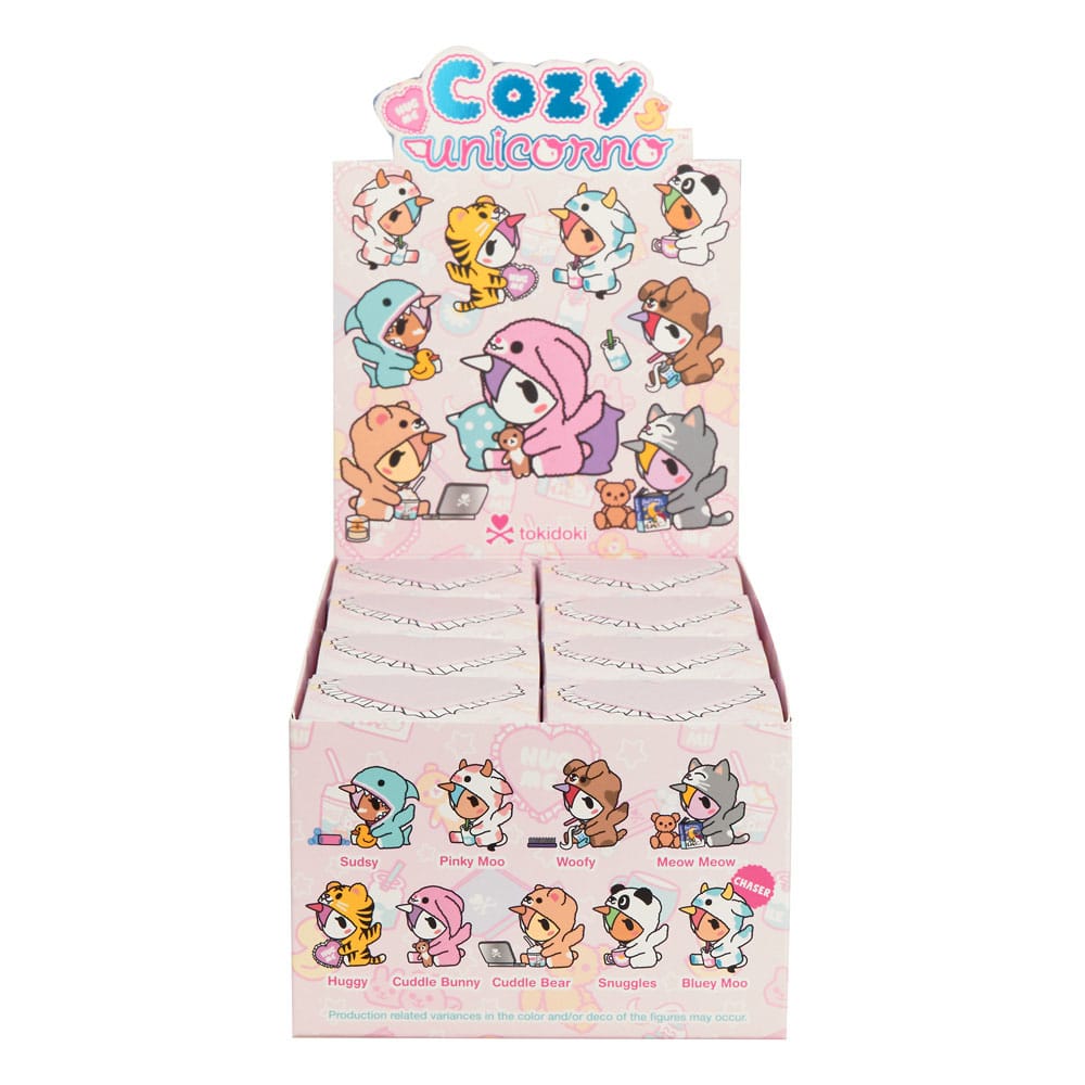 Tokidoki Unicorno Figures Assortment Cozy Unicorno Full Blind Box Set 8 Pack - The Happy Toy Store