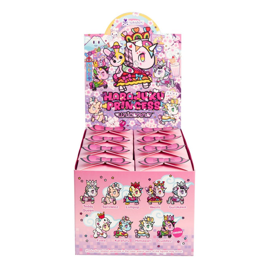 Tokidoki Unicorno Figures Assortment Harajuku Princess Full Blind Box Set 8 Pack - The Happy Toy Store