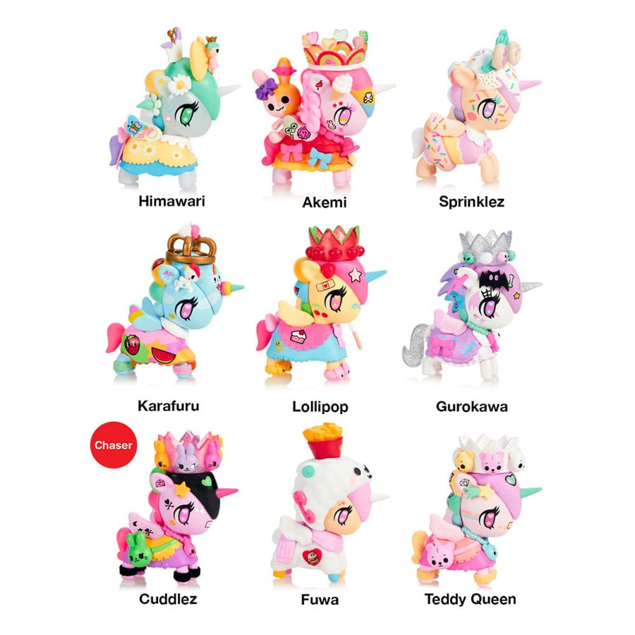 Tokidoki Unicorno Figures Assortment Harajuku Princess Full Blind Box Set 8 Pack - The Happy Toy Store