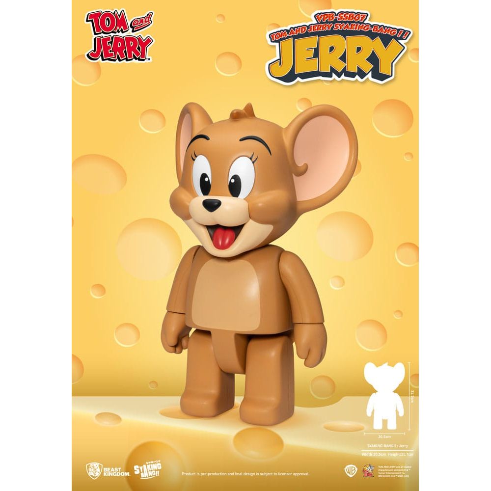 Tom & Jerry Syaking Bang PVC figure Jerry 30 cm - The Happy Toy Store