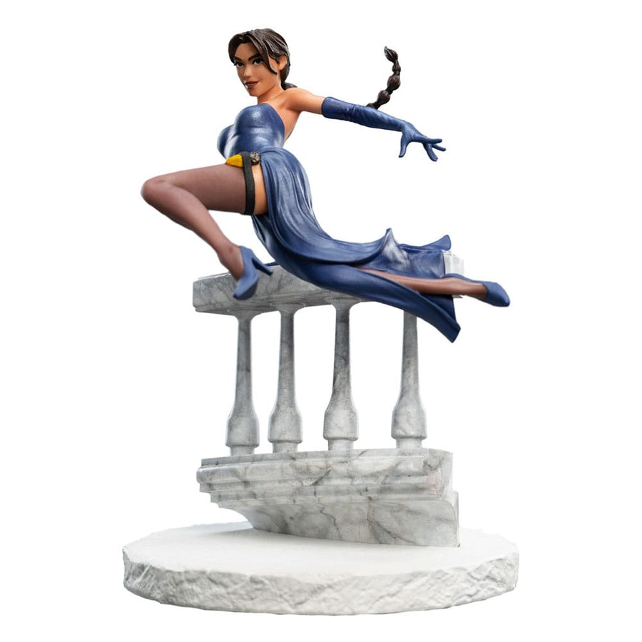 Tomb Raider Mini Statue Lara Croft: A Deal at the Opera 17 cm - The Happy Toy Store
