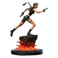 Tomb Raider Mini Statue Lara Croft: The Sanctuary of Flame 18 cm - The Happy Toy Store