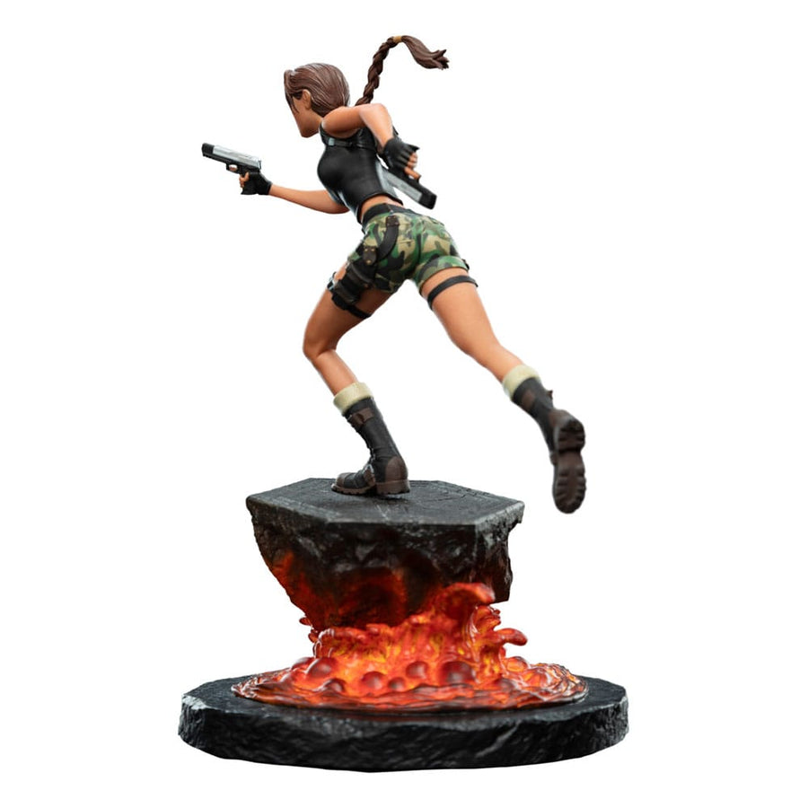 Tomb Raider Mini Statue Lara Croft: The Sanctuary of Flame 18 cm - The Happy Toy Store
