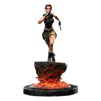 Tomb Raider Mini Statue Lara Croft: The Sanctuary of Flame 18 cm - The Happy Toy Store
