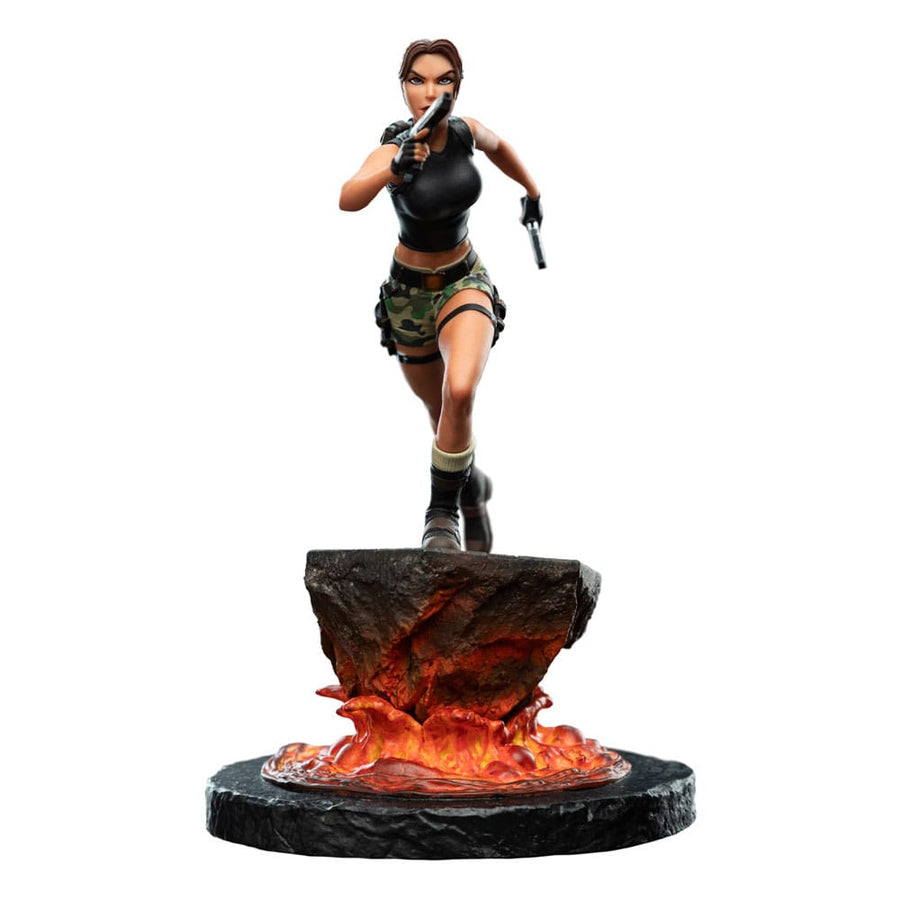 Tomb Raider Mini Statue Lara Croft: The Sanctuary of Flame 18 cm - The Happy Toy Store
