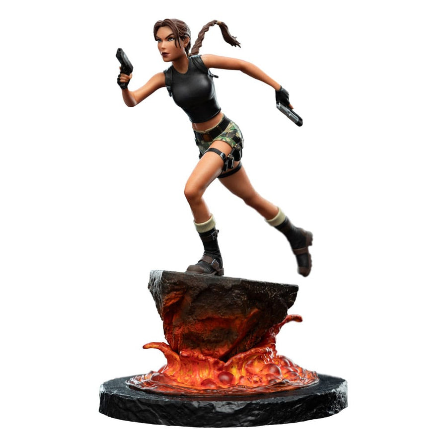 Tomb Raider Mini Statue Lara Croft: The Sanctuary of Flame 18 cm - The Happy Toy Store
