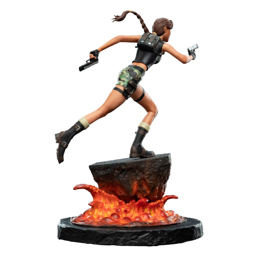 Tomb Raider Mini Statue Lara Croft: The Sanctuary of Flame 18 cm - The Happy Toy Store
