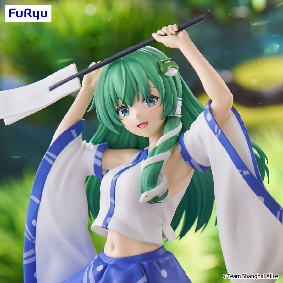 Touhou Project Noodle Stopper PVC Statue Sanae Kochiya 13 cm - The Happy Toy Store