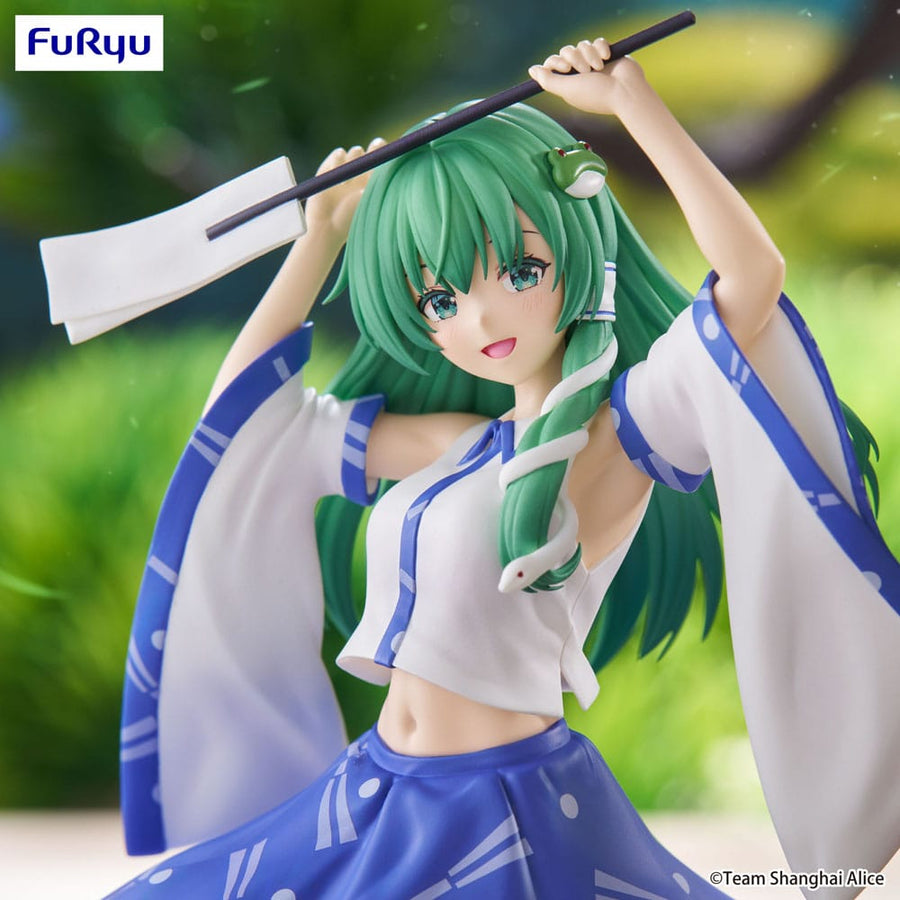 Touhou Project Noodle Stopper PVC Statue Sanae Kochiya 13 cm - The Happy Toy Store