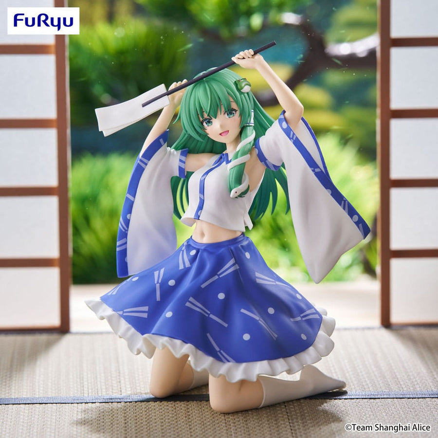 Touhou Project Noodle Stopper PVC Statue Sanae Kochiya 13 cm - The Happy Toy Store