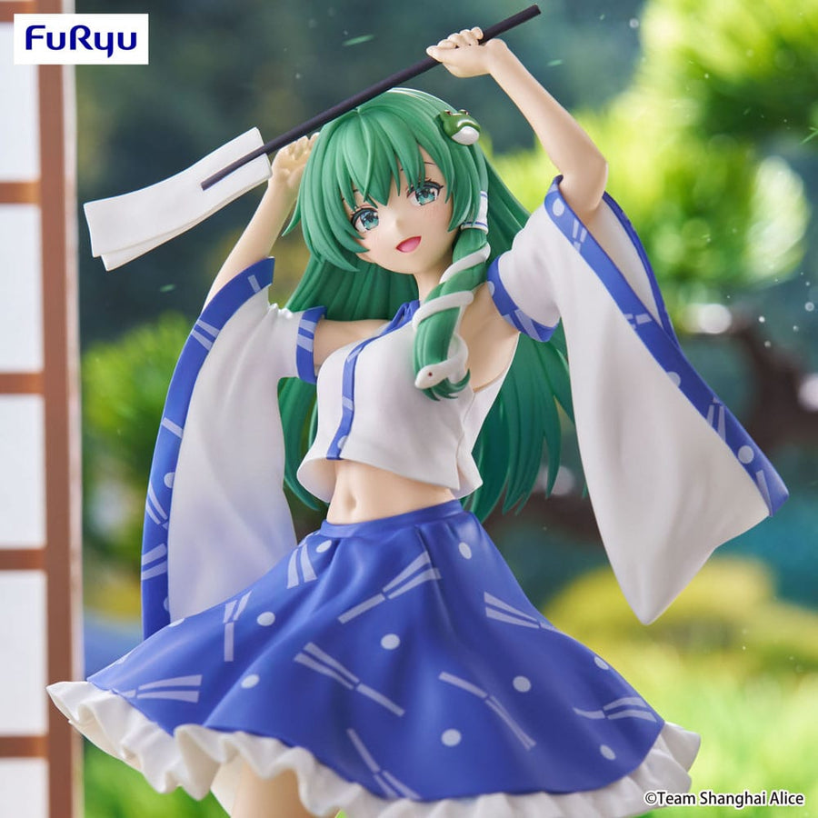 Touhou Project Noodle Stopper PVC Statue Sanae Kochiya 13 cm - The Happy Toy Store