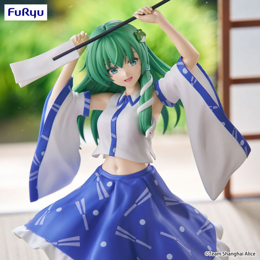 Touhou Project Noodle Stopper PVC Statue Sanae Kochiya 13 cm - The Happy Toy Store