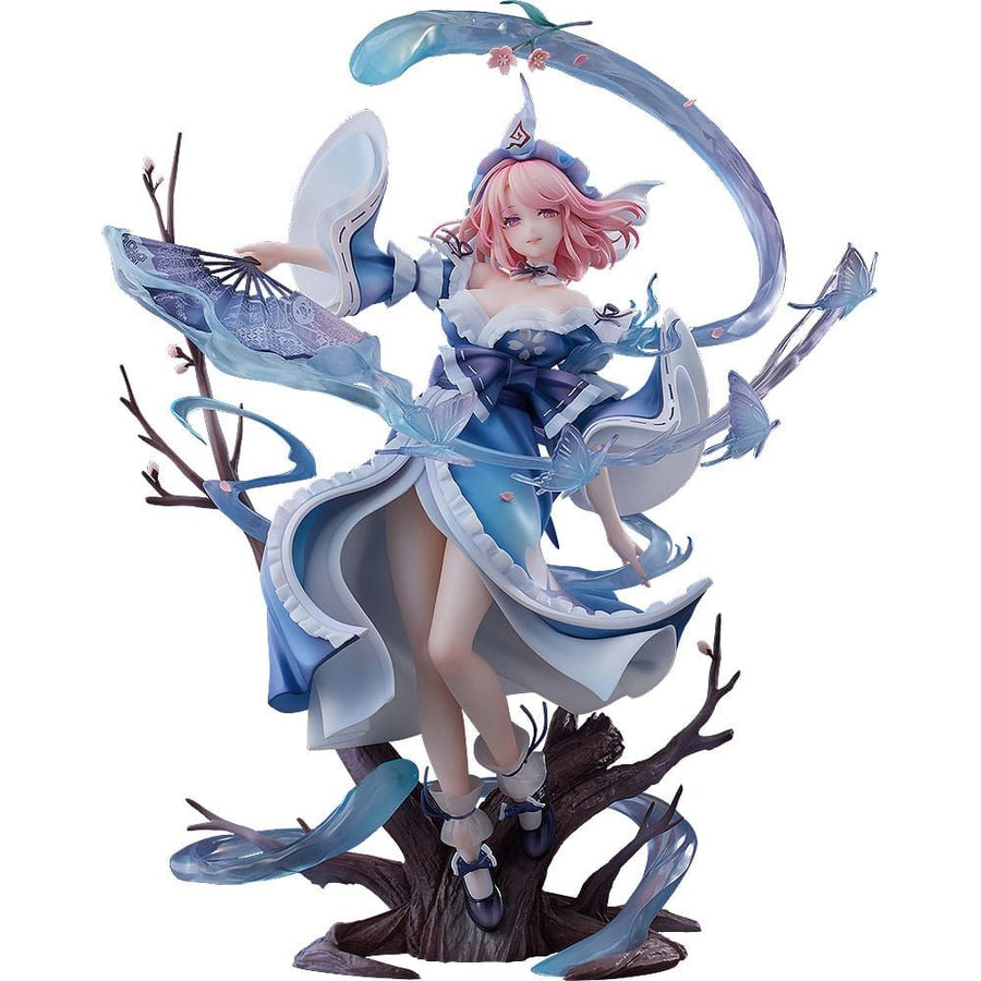 Touhou Project PVC Statue 1/7 Yuyuko Saigyouji: Natural - Born Ghost Ver. 30 cm - The Happy Toy Store