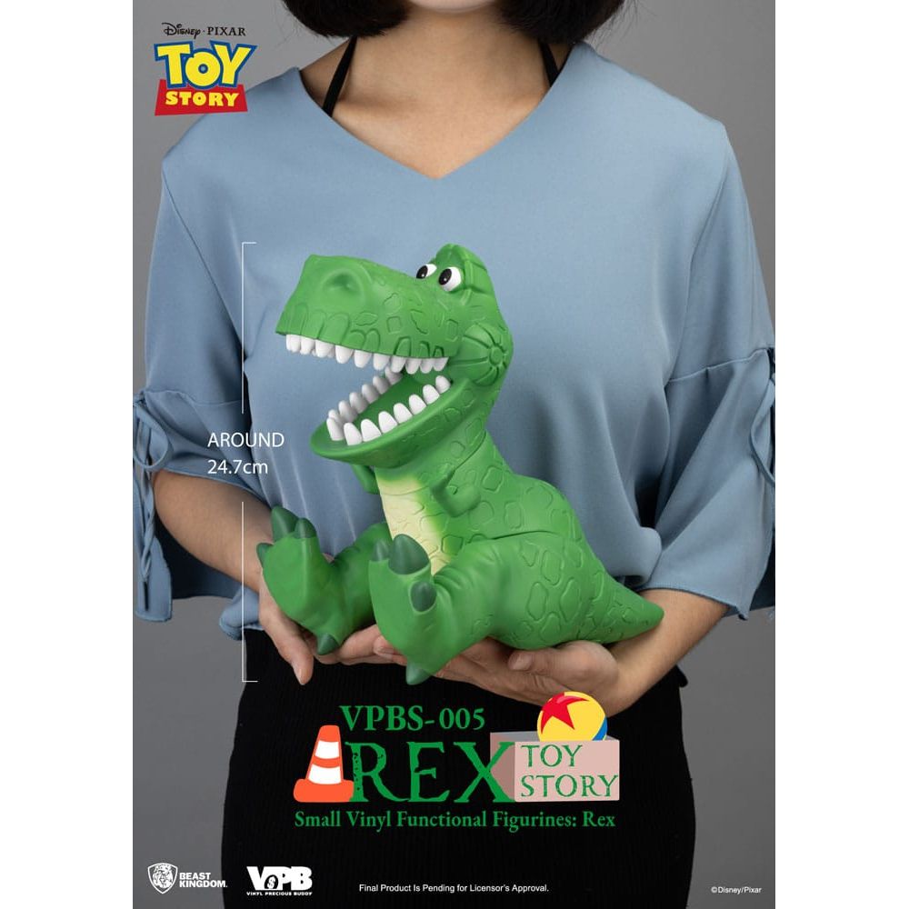 Toy Story Piggy Vinyl Bank Rex 25 cm - The Happy Toy Store