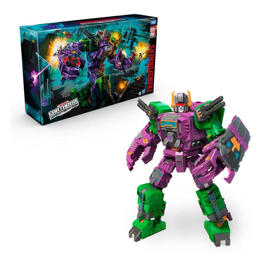 Transformers Generations War for Cybertron: Earthrise Titan Class Action Figure Scorponok 53 cm - The Happy Toy Store