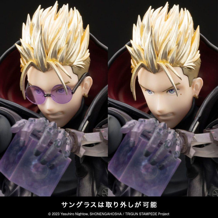 Trigun Stampede ARTFXJ Statue 1/8 Vash the Stampede The Gunman in Black Ver. 22 cm - The Happy Toy Store