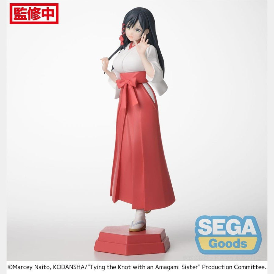 Tying the Knot with an Amagami Sister Desktop x Decorate Collections PVC Statue Yae Amagami 16 cm - The Happy Toy Store