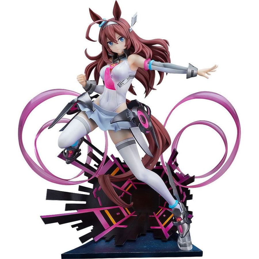 Uma Musume Pretty Derby PVC Statue 1/7 Mihono Bourbon - The Chestnut Cyborg 26 cm - The Happy Toy Store