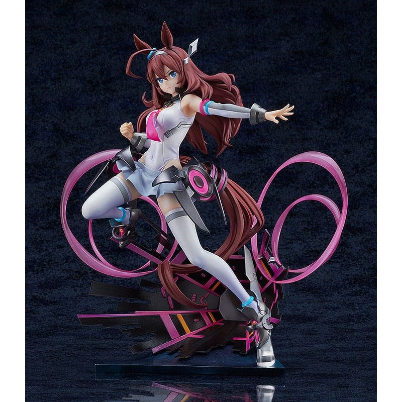 Uma Musume Pretty Derby PVC Statue 1/7 Mihono Bourbon - The Chestnut Cyborg 26 cm - The Happy Toy Store