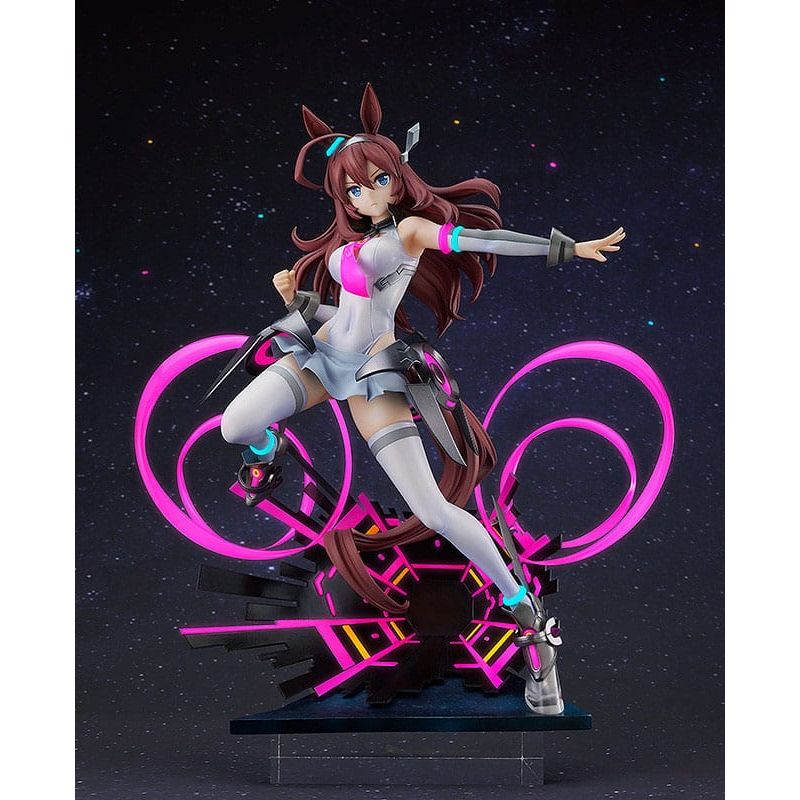 Uma Musume Pretty Derby PVC Statue 1/7 Mihono Bourbon - The Chestnut Cyborg 26 cm - The Happy Toy Store