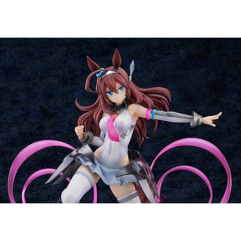 Uma Musume Pretty Derby PVC Statue 1/7 Mihono Bourbon - The Chestnut Cyborg 26 cm - The Happy Toy Store