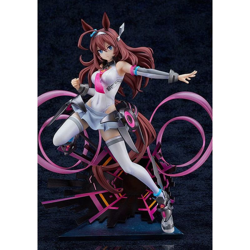 Uma Musume Pretty Derby PVC Statue 1/7 Mihono Bourbon - The Chestnut Cyborg 26 cm - The Happy Toy Store